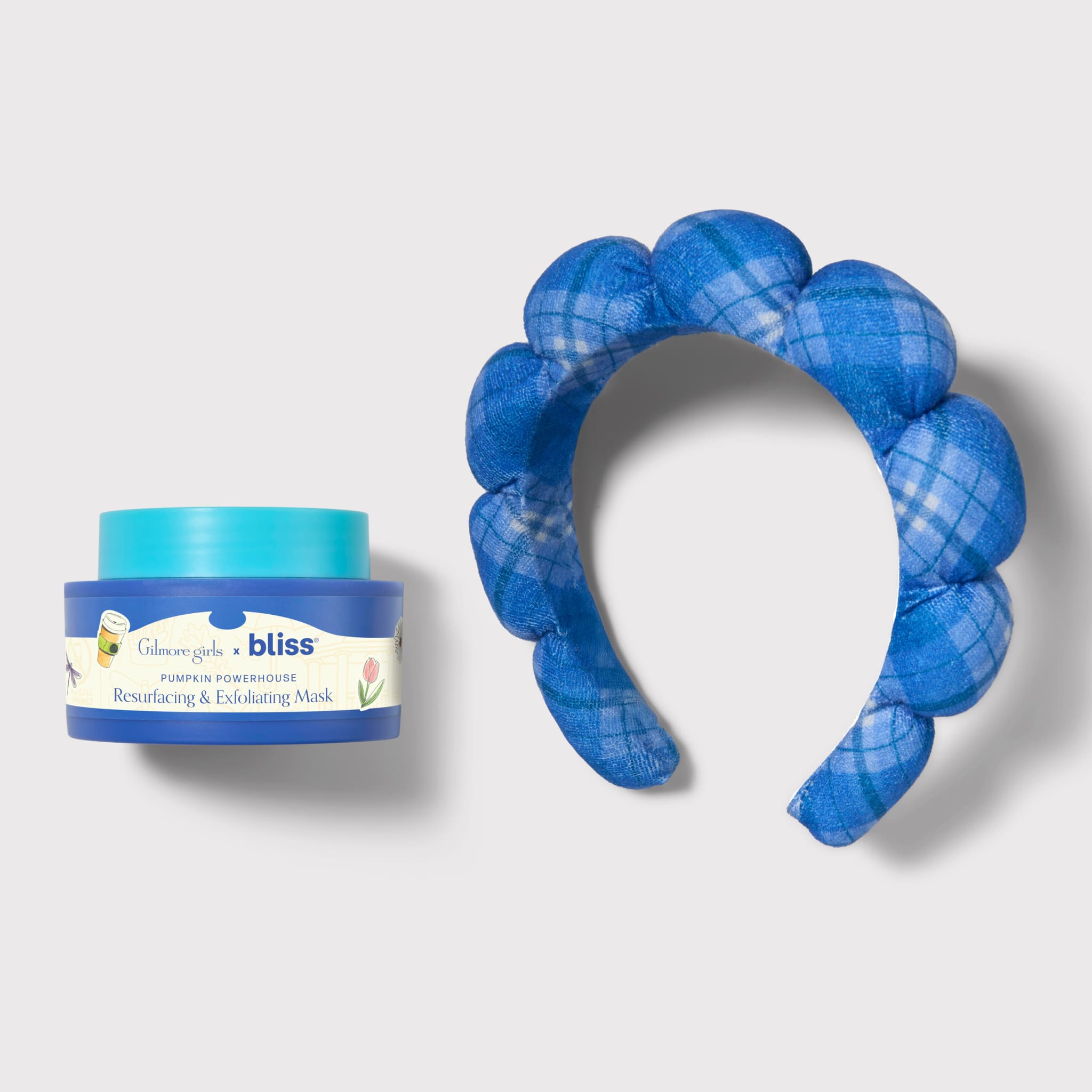 Bliss x Gilmore Girls Pumpkin Powerhouse Resurfacing & Exfoliating Mask + Spa Headband - Soldier