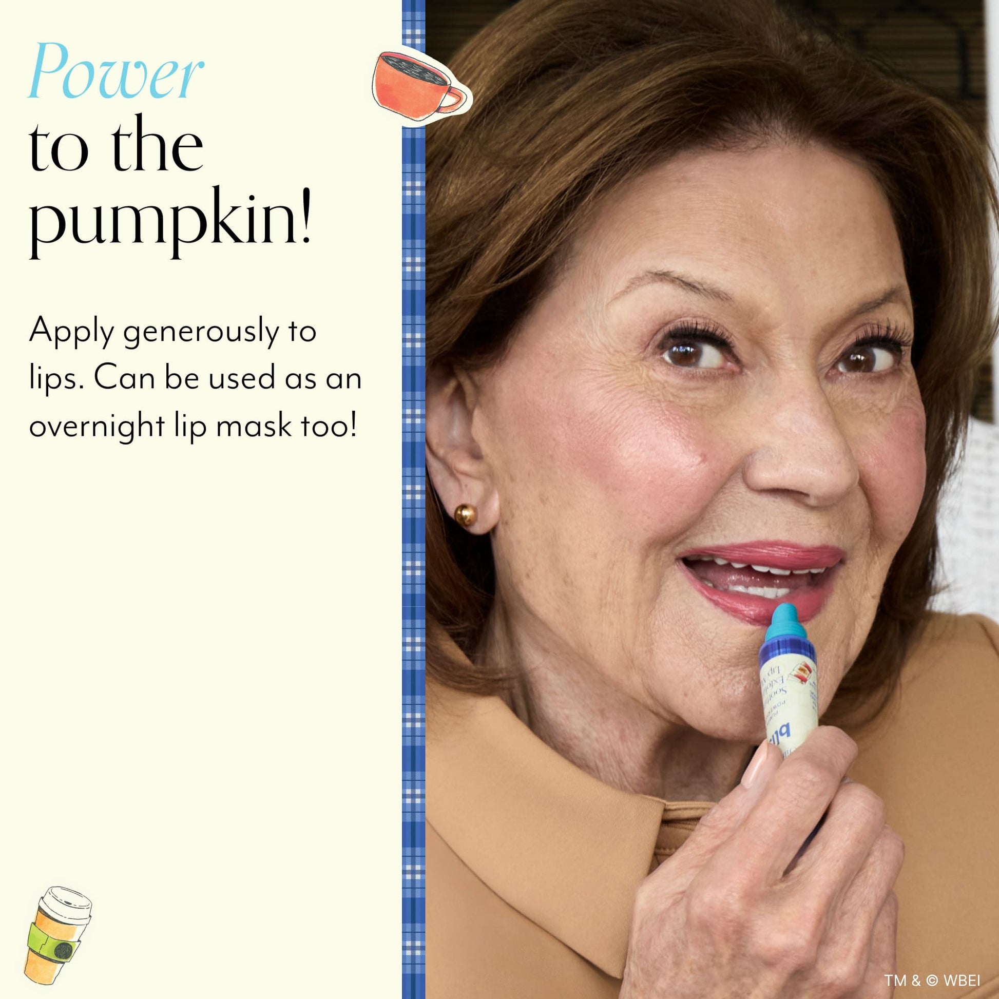 Bliss x Gilmore Girls Pumpkin Powerhouse Soothing & Exfoliating Lip Mask - How to Apply
