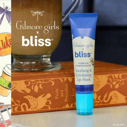 Bliss x Gilmore Girls Pumpkin Powerhouse Soothing & Exfoliating Lip Mask - Lifestyle