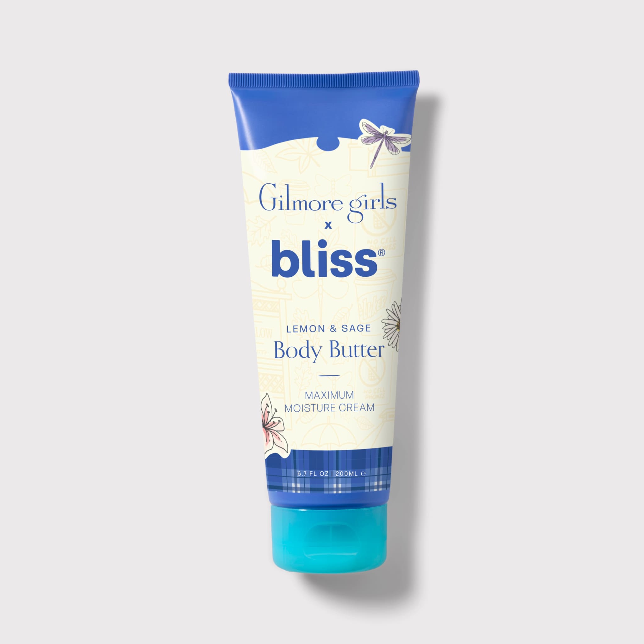 Bliss x Gilmore Girls Lemon & Sage Body Butter Maximum Moisture Cream - Soldier