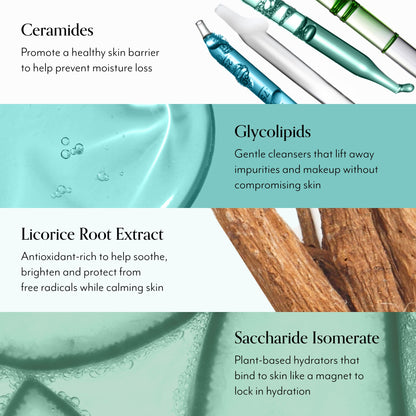 One & Done Facial Cleanser key ingredients 