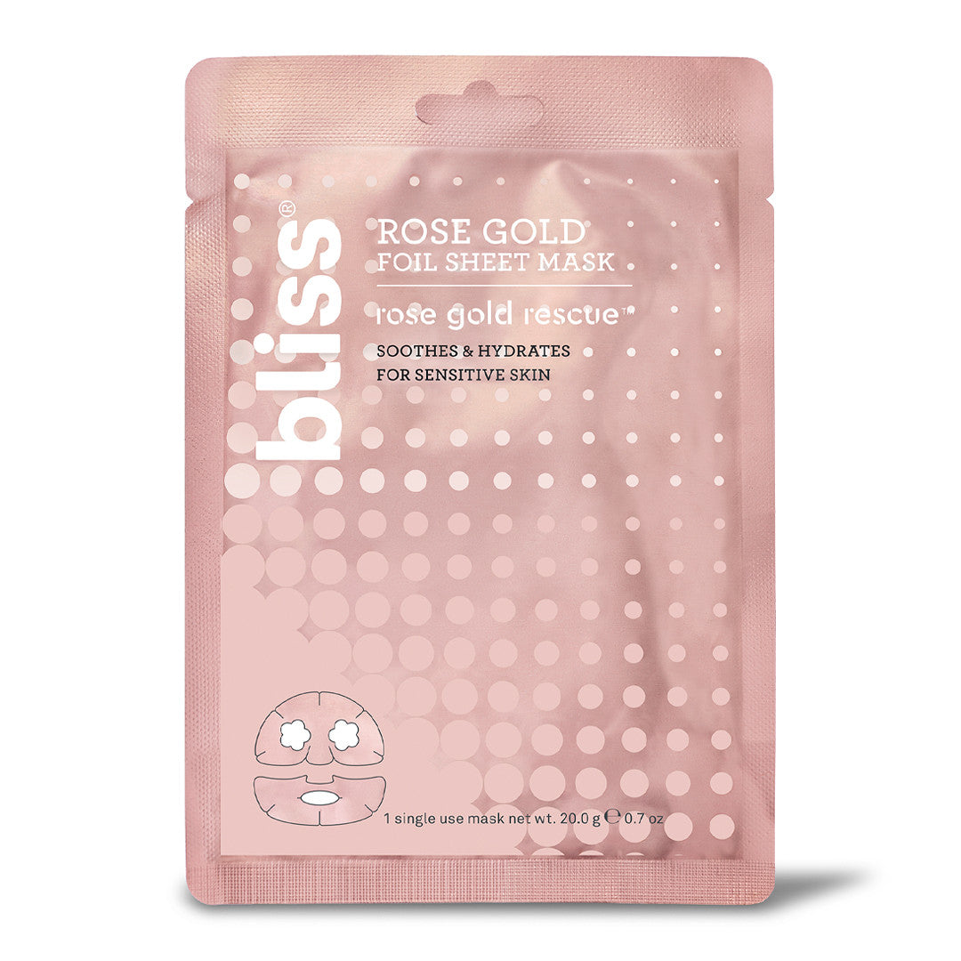 Rose Gold Rescue Sheet Mask - soldier