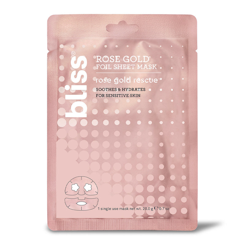 Rose Gold Rescue Sensitive Skin Sheet Mask (1 ct)