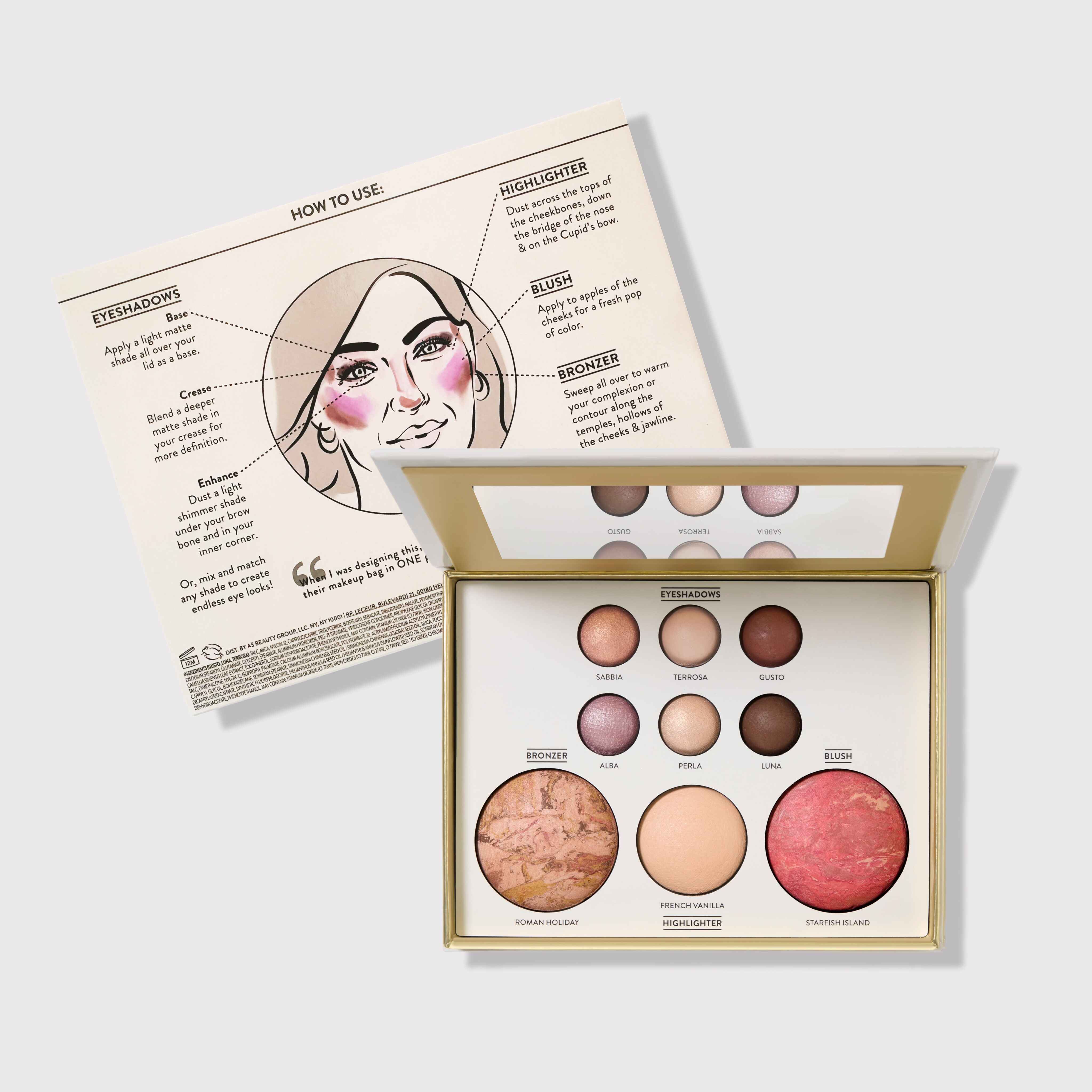 Beautiful Skin ベースメイク 3点セット Baked Starter Kit - Tuscan Dreams (3 PC) – Laura Geller Beauty