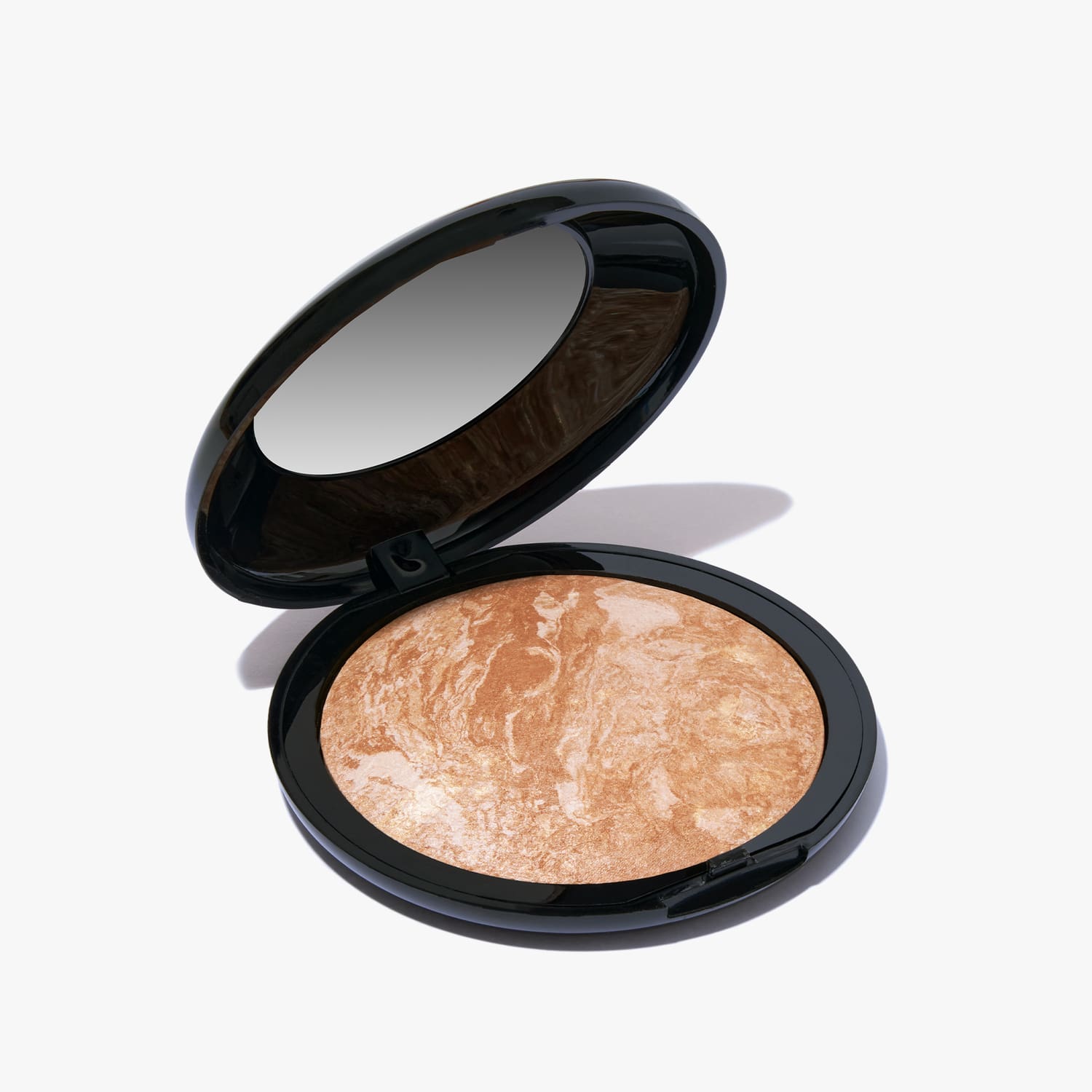 Baked body frosting face & body glow with puff soldier Tahitian ginger