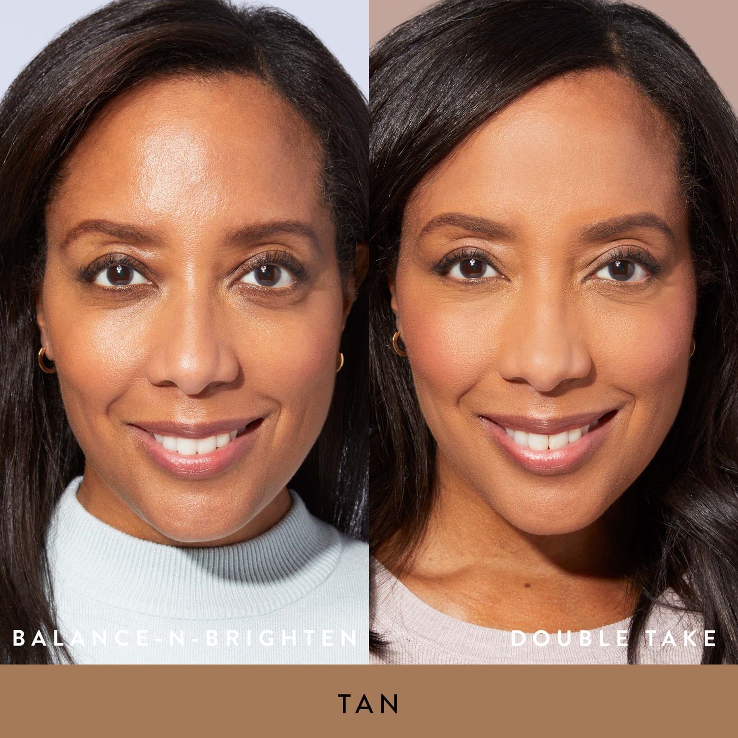 Light & Full Coverage - Model B&A - Tan
