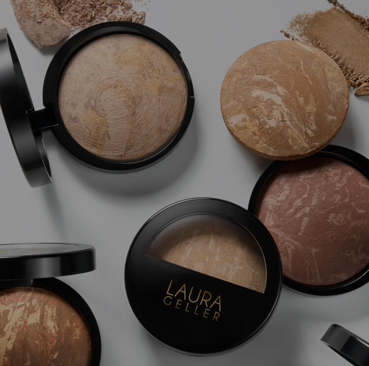 Baked Balance-n-Brighten Foundation lifestyle product layflat with texture