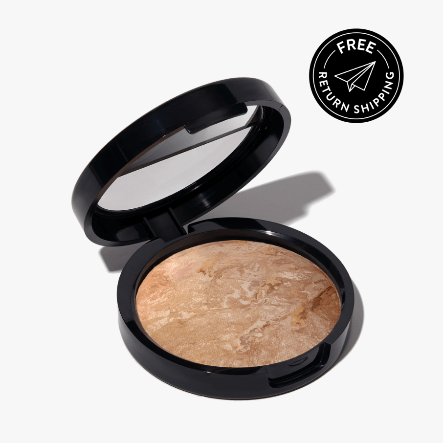 Product shot with a Free Return Shopping badge