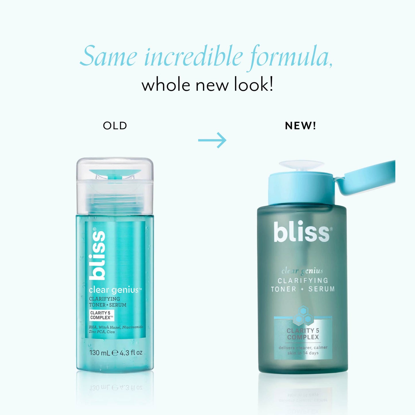 clear genius toner- new packaging
