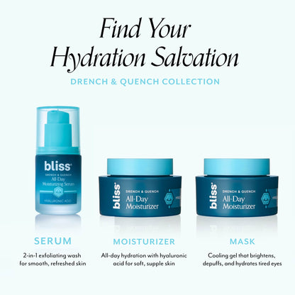 Bliss x LG Drench & Quench Moisturizer - collection