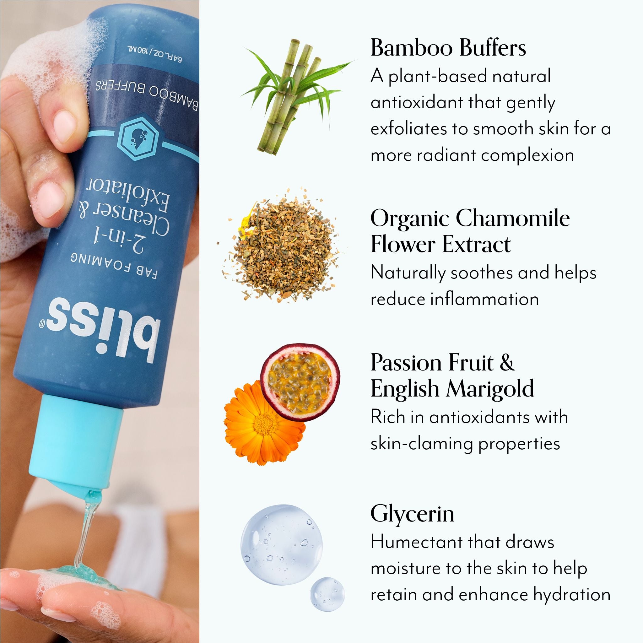 Fab Foaming Exfoliating Cleanser - ingredients