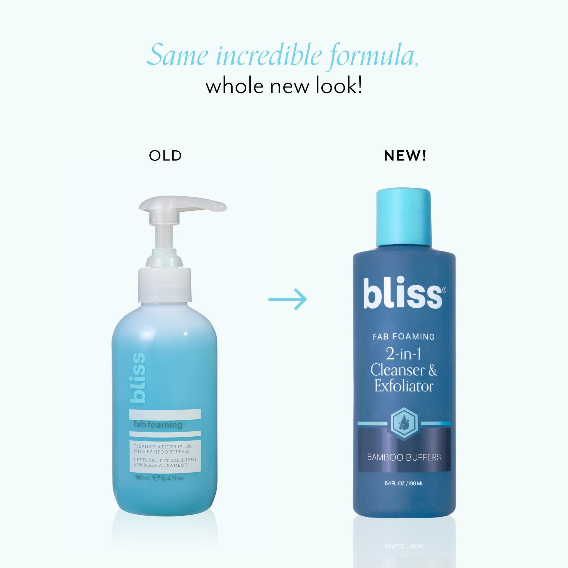  Fab Foaming Exfoliating Cleanser - new packaging
