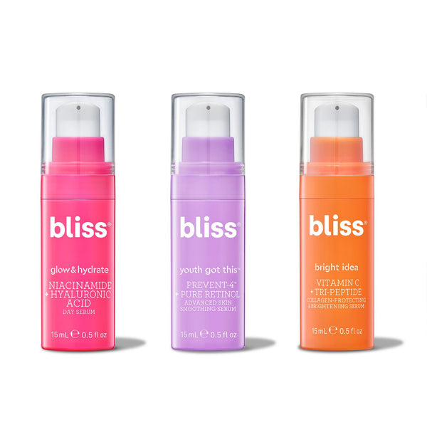 Bliss x LG The Serum Must-Haves Kit