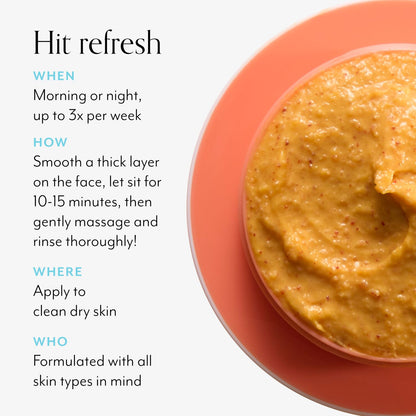 Pumpkin Powerhouse Resurfacing & Exfoliating Mask when, how, where, who