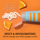 blood orange and white pepper moisturizer callout