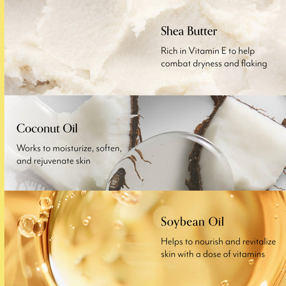 lemon and sage body butter - key ingredients