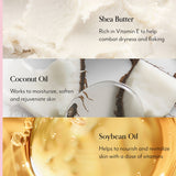 unscented body butter key ingredient callout