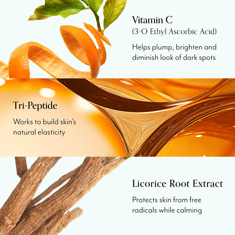 Bliss x LG Bright Idea Brightening Vitamin C Serum key ingredients 