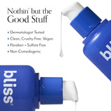 Bliss x LG Renew & Smooth Night Serum product benefits good stuff