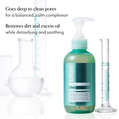 clear genius cleanser - benefits
