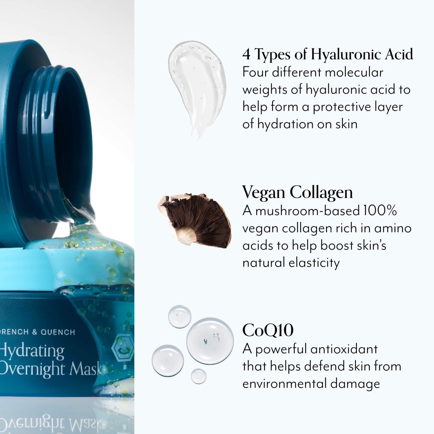 Drench & Quench Hydrating Overnight Mask - ingredients