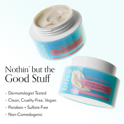 Ex-glow-sion Brightening Moisturizer - claims
