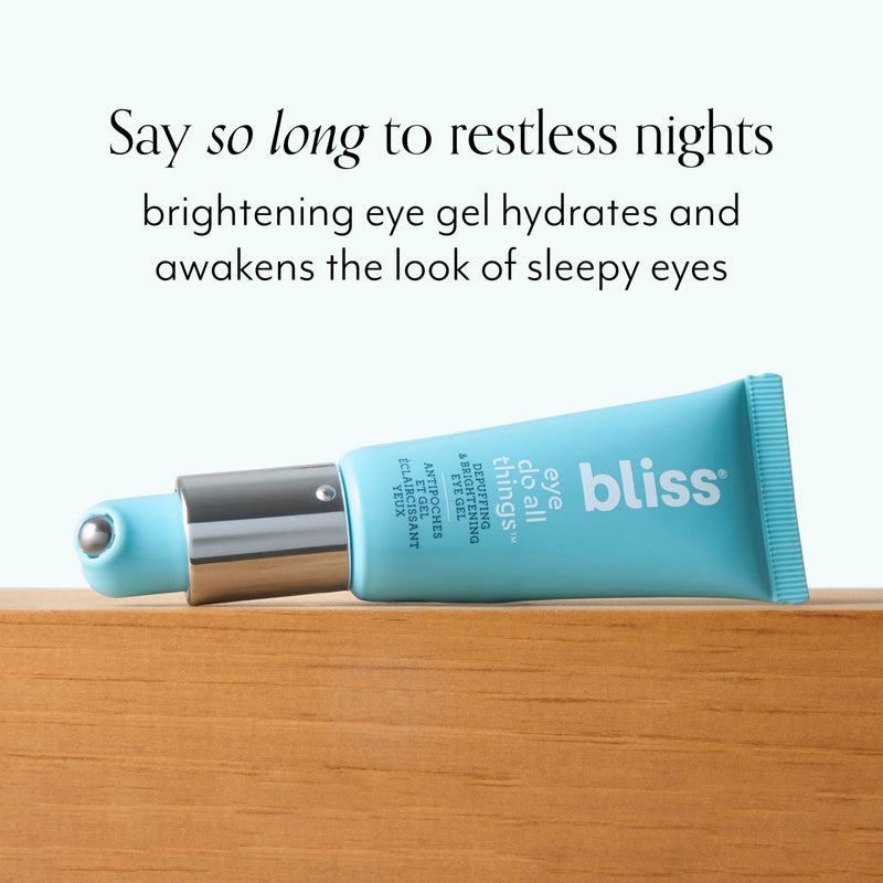 Eye Do All Things Brightening Eye Gel product benefits hydrates the look of sleepy eyes