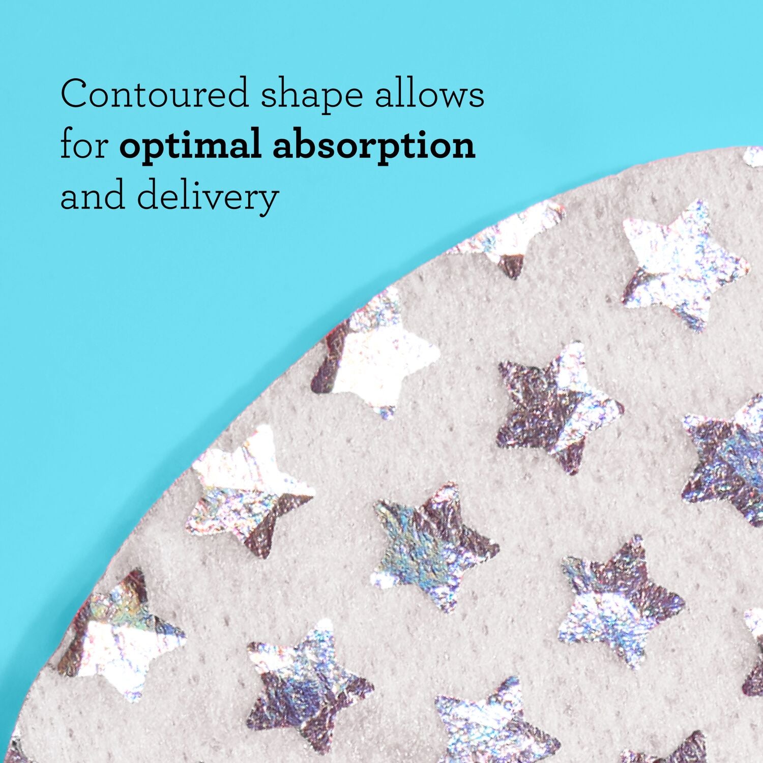 Eye Got This Holographic Foil Eye Masks product benefits - contoured shape allows for optimal absorption and delivery
