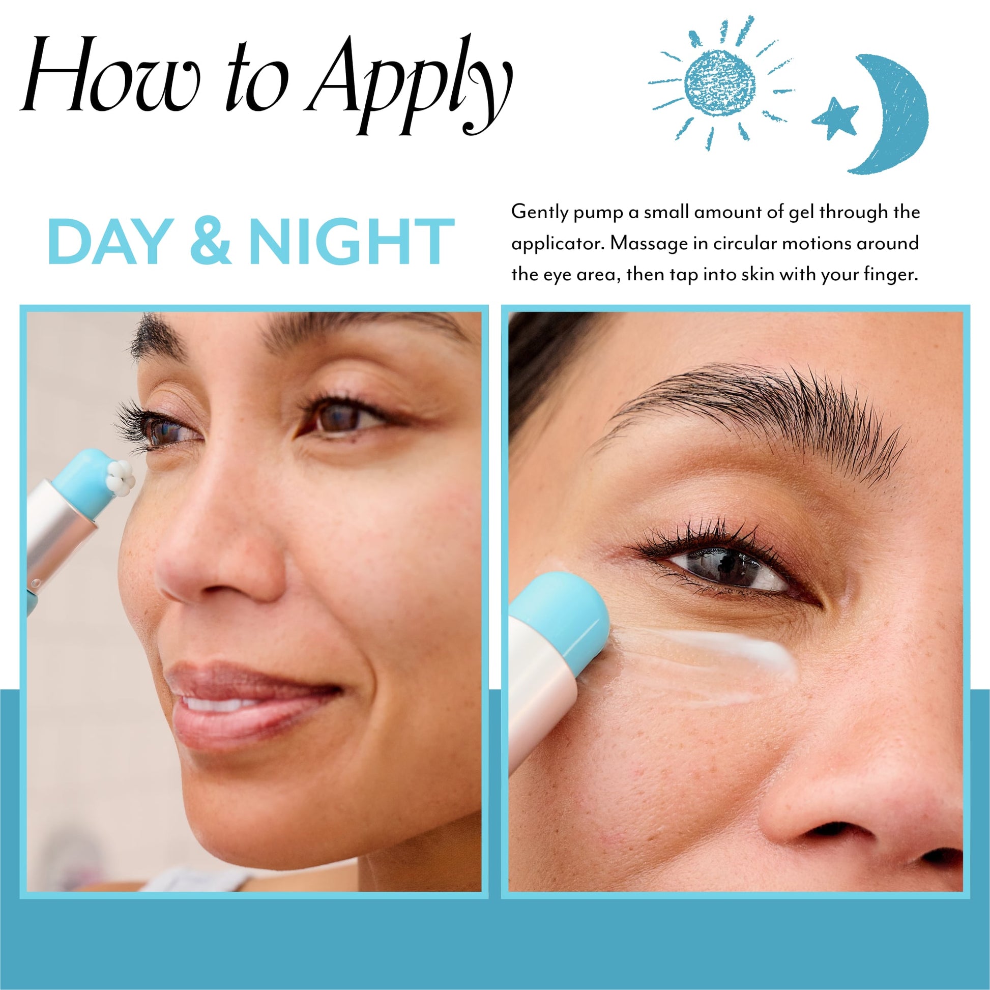 Eye Do All Things Brightening Eye Gel - How to Apply