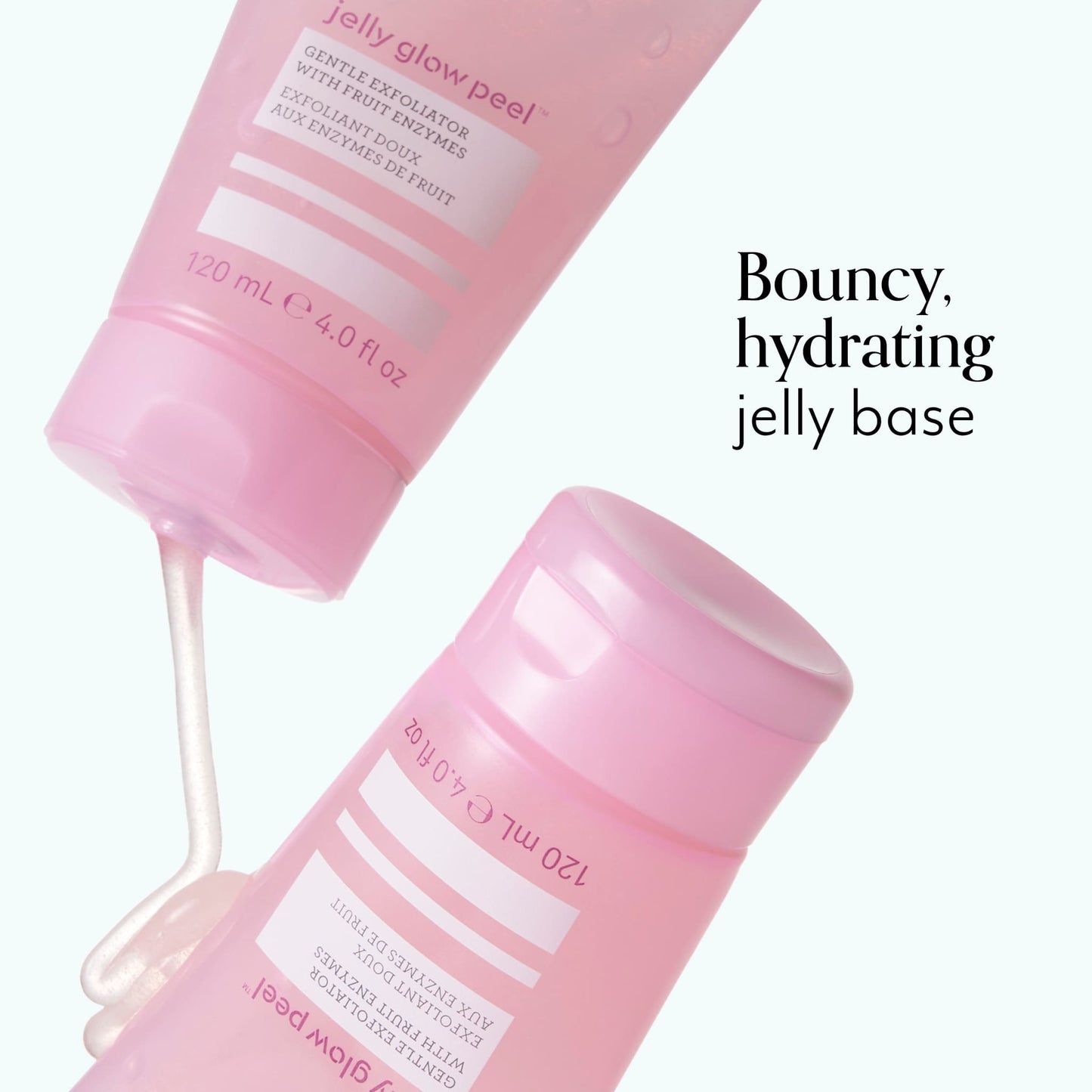 Jelly Glow Peel Gentle Exfoliator benefits bouncy