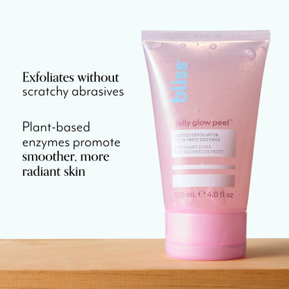 Jelly Glow Peel Gentle Exfoliator benefits plant based