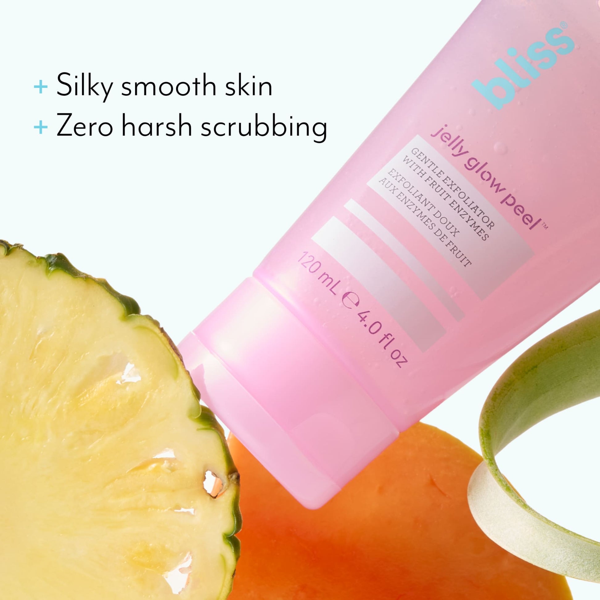 Jelly Glow Peel Gentle Exfoliator claims
