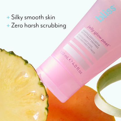 Jelly Glow Peel Gentle Exfoliator claims