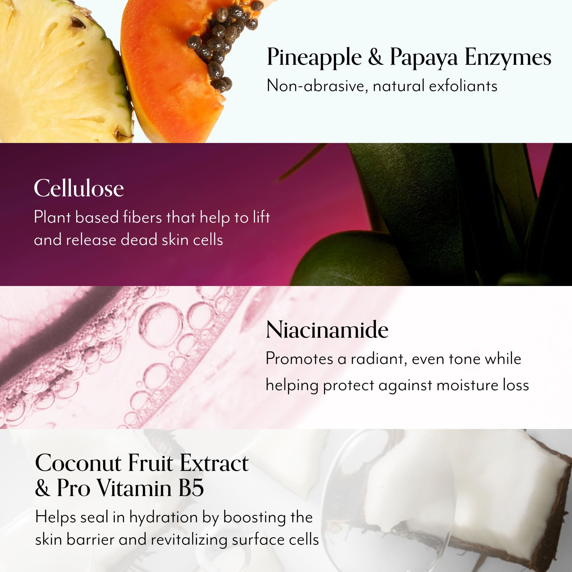 Jelly Glow Peel Gentle Exfoliator ingredients