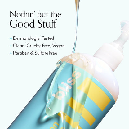 Bliss x LG Soapy Suds Bodywash nothing but good stuff
