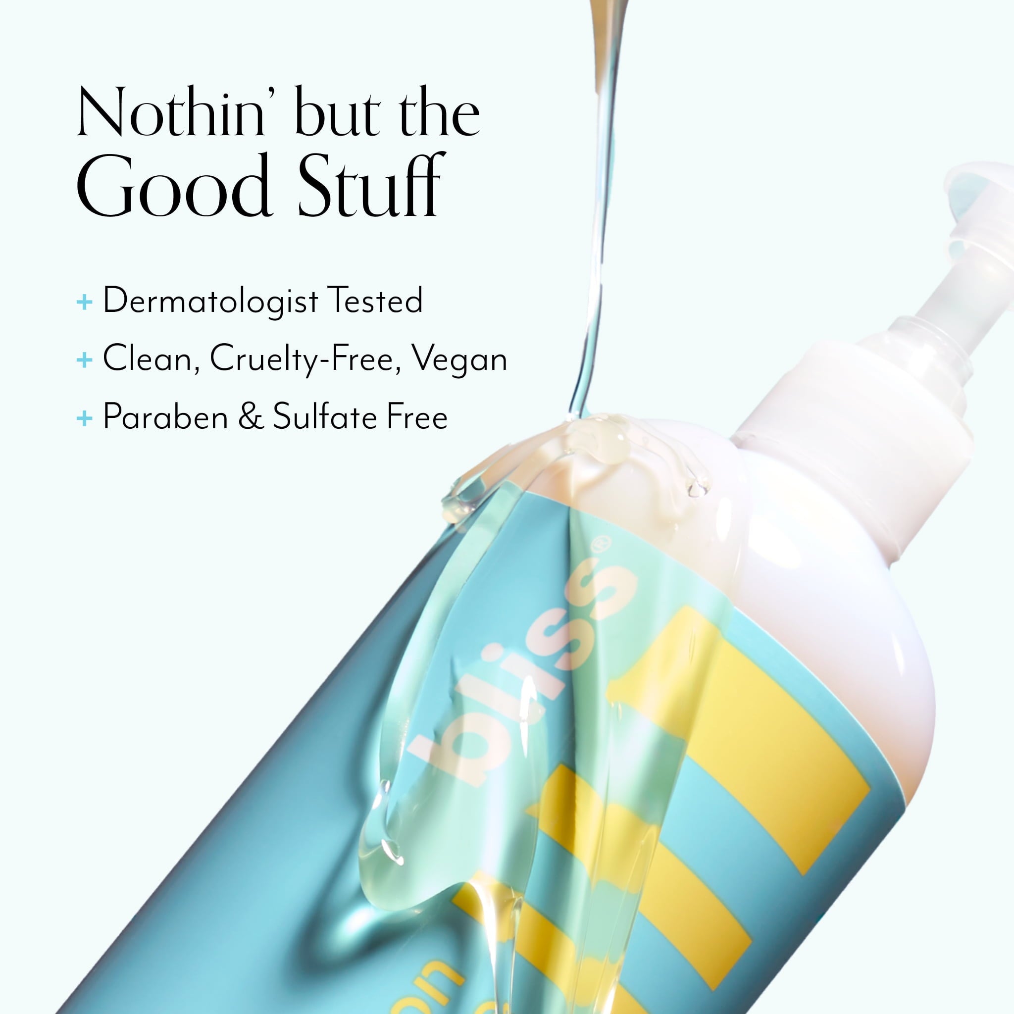 Bliss x LG Soapy Suds Bodywash nothing but good stuff