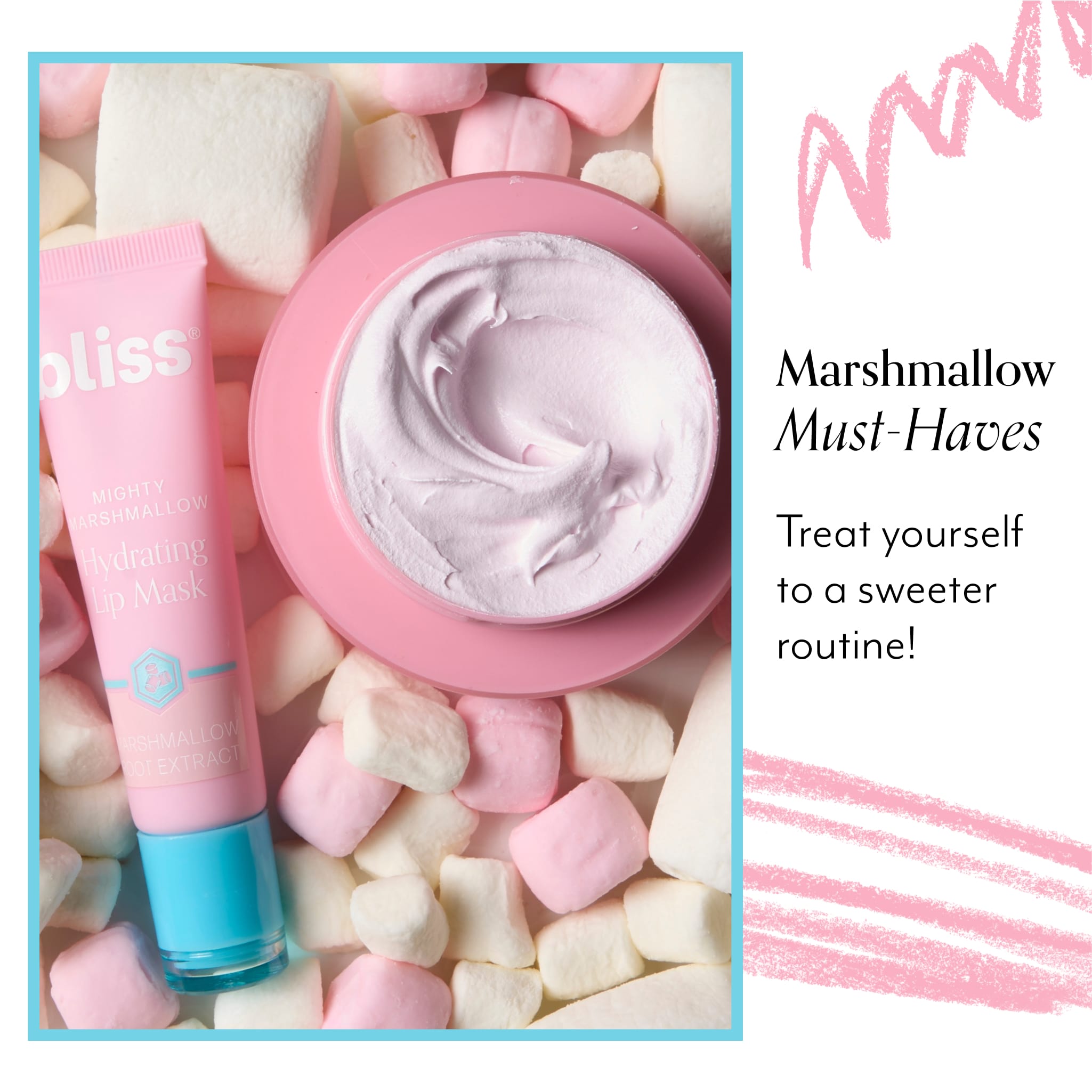 Mighty Marshmallow Hydrating Lip Mask with Marshmallow Root