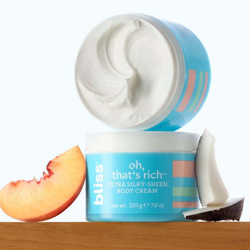 Bliss x LG Oh That's Rich Ultra Silky Sheen Body Cream lifestyle image