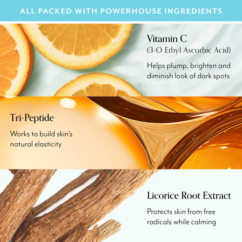 Bliss x LG On the Bright Side Vitamin C Kit Key Ingredients