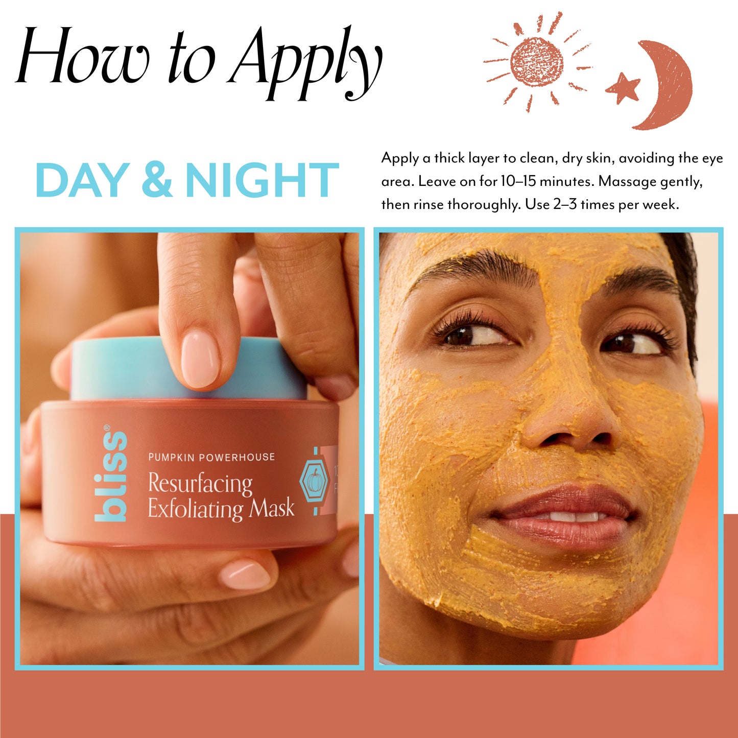 Pumpkin Powerhouse Resurfacing & Exfoliating Mask how to apply 