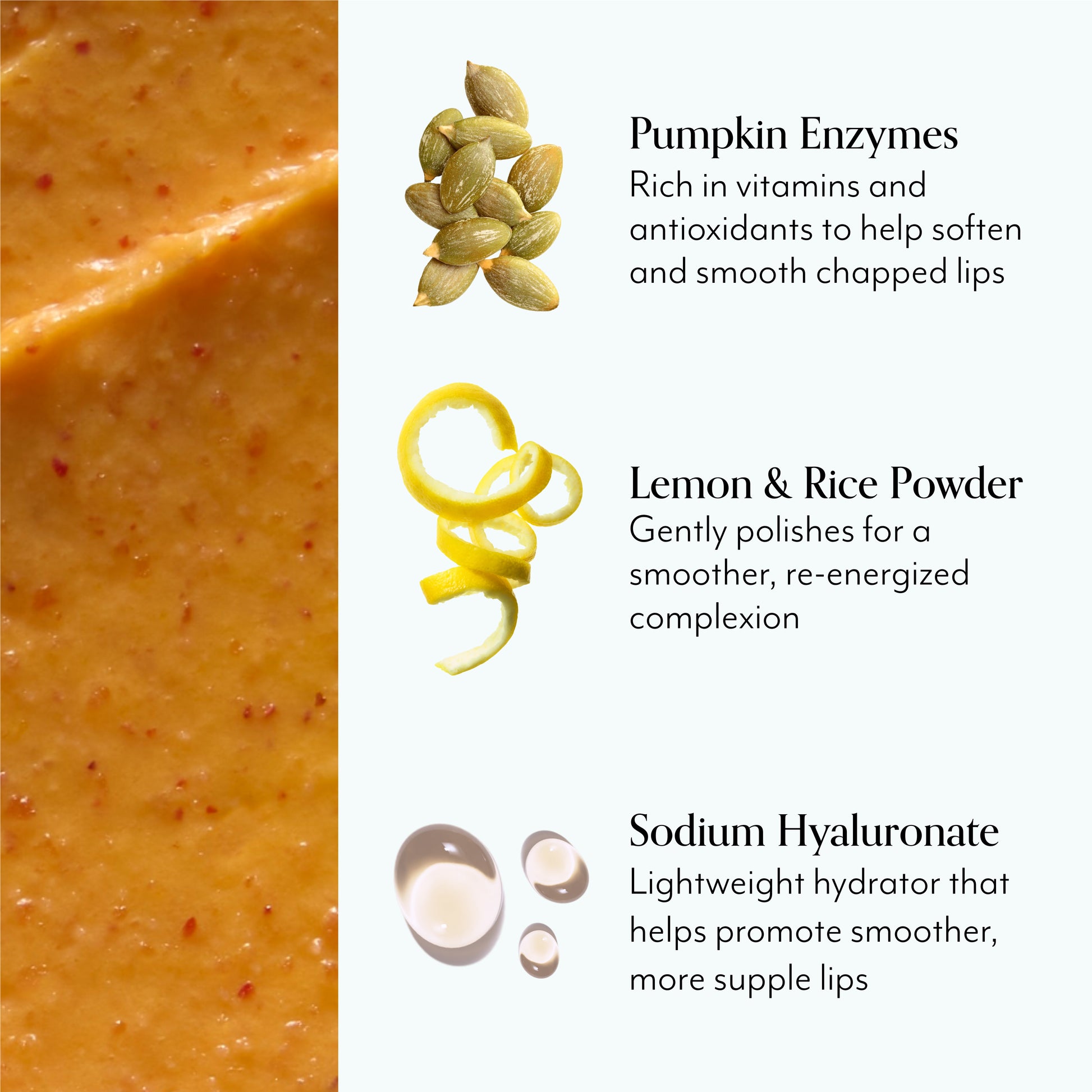 Pumpkin Powerhouse Resurfacing & Exfoliating Mask key ingredients 