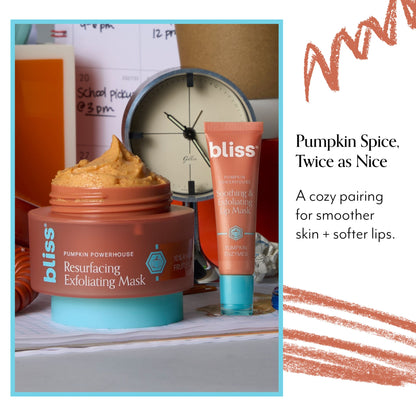 Pumpkin Powerhouse Soothing & Exfoliating Lip Mask - product pairing