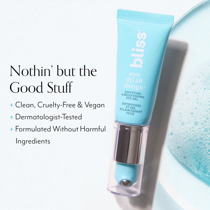 Bliss x LG Skin Bliss Starter Kit product call out Nothing but good stuff