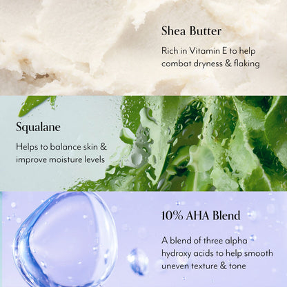 Texture Takedown Skin-Smoothing Body Butter key ingredients