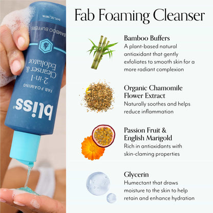 The Essentials Kit - cleanser Ingredients