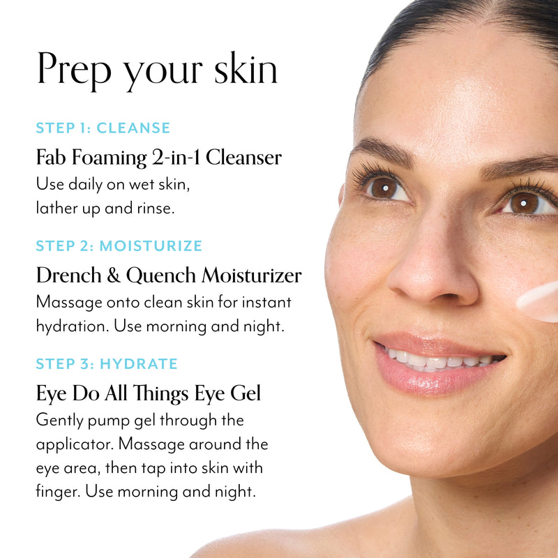 The Head-to-Toe Essentials Kit prep your skin