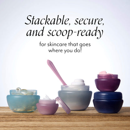 Spa To Go Reusable Travel Jar + Spatula Set product pairing