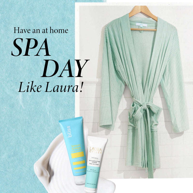 Spa at home velour bathrobe Product Callout