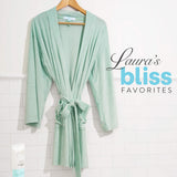 Spa at home velour bathrobe Lauras Favorite Callout