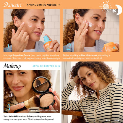 Laura Geller x Bliss The Dark Spot Solution Kit - Natural Finish (4 PC) how to apply 
